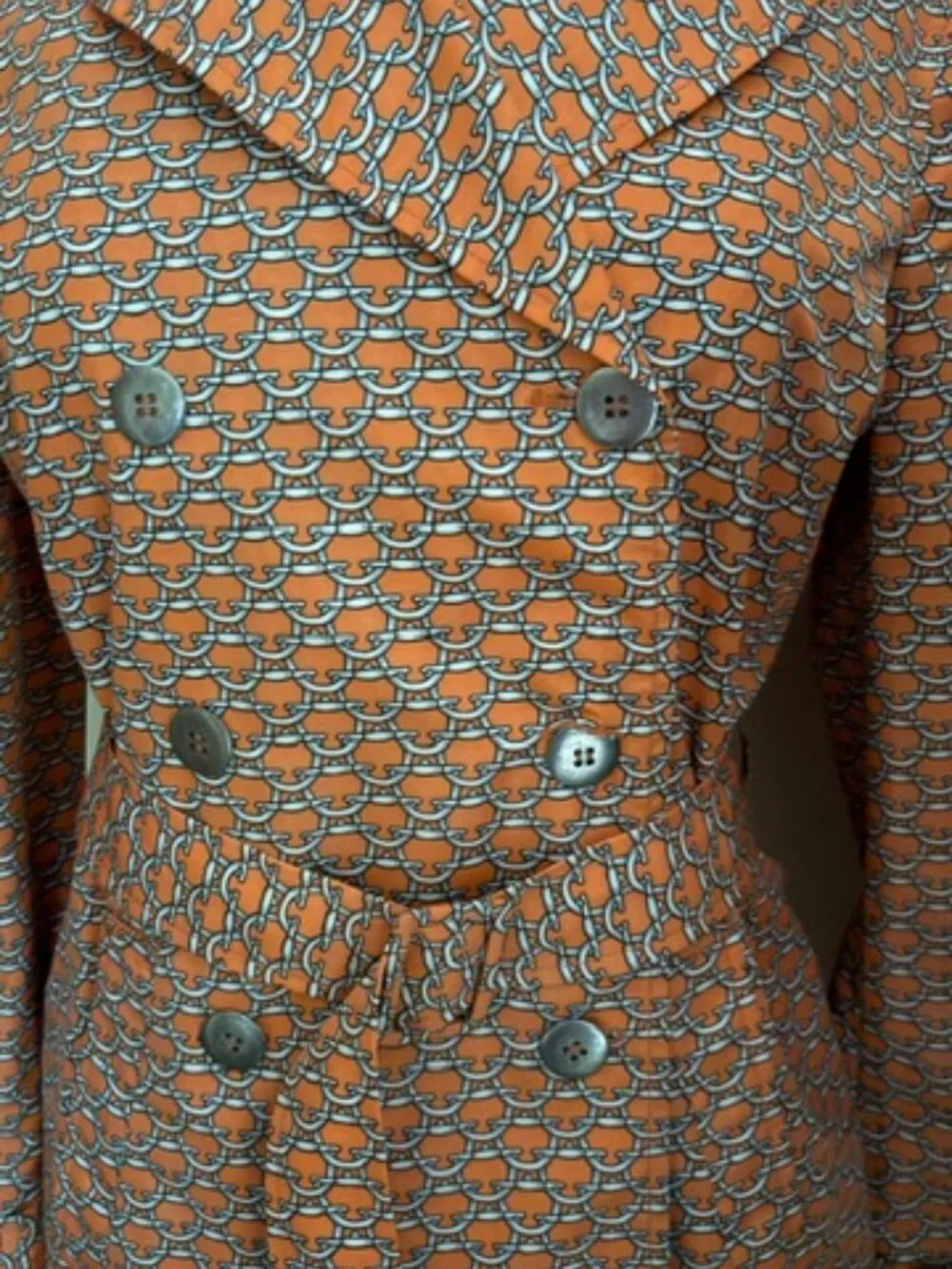 NWT J. McLaughlin print trench coat